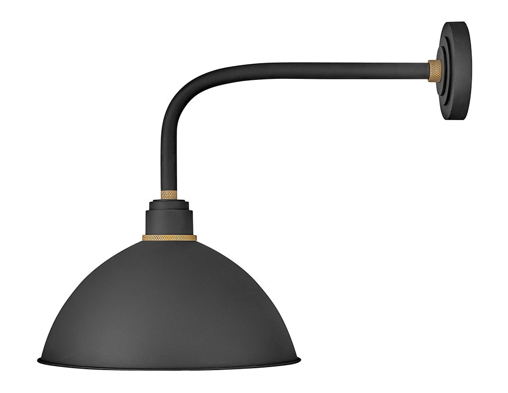 Foundry Dome Straight Arm Barn Light