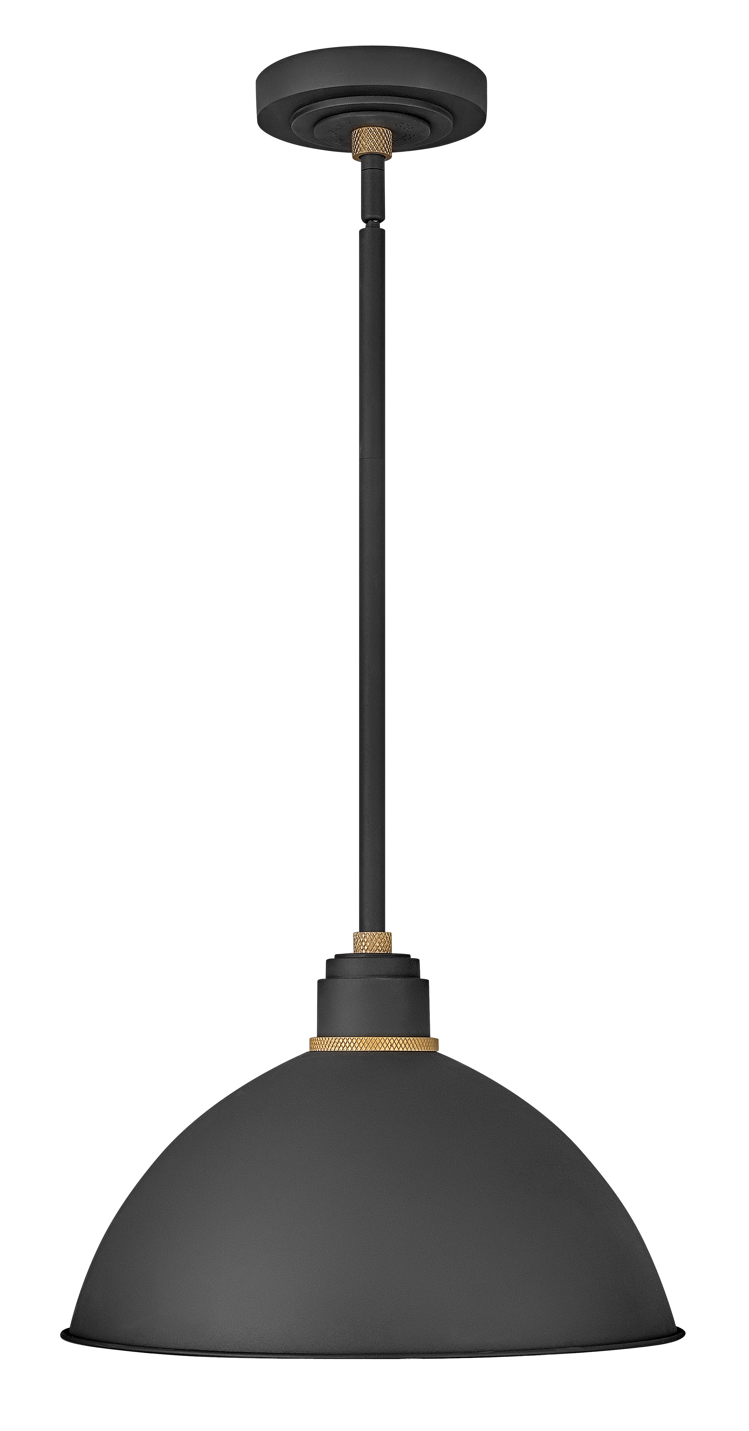 Foundry Dome Large Convertible Pendant Barn Light