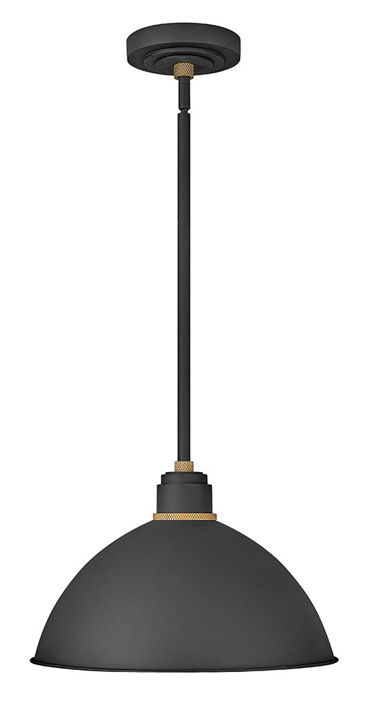 Foundry Dome Convertible Pendant Barn Light