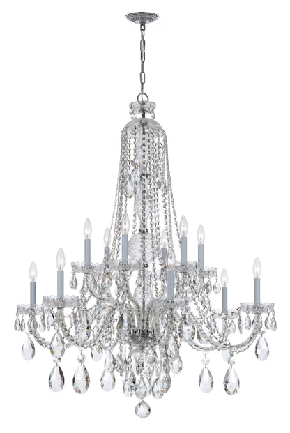 Traditional Crystal 37.5'' Chandelier