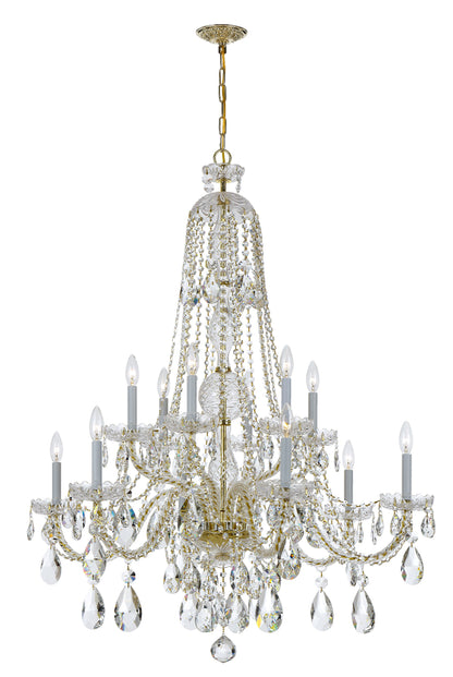 Traditional Crystal 37.5'' Chandelier