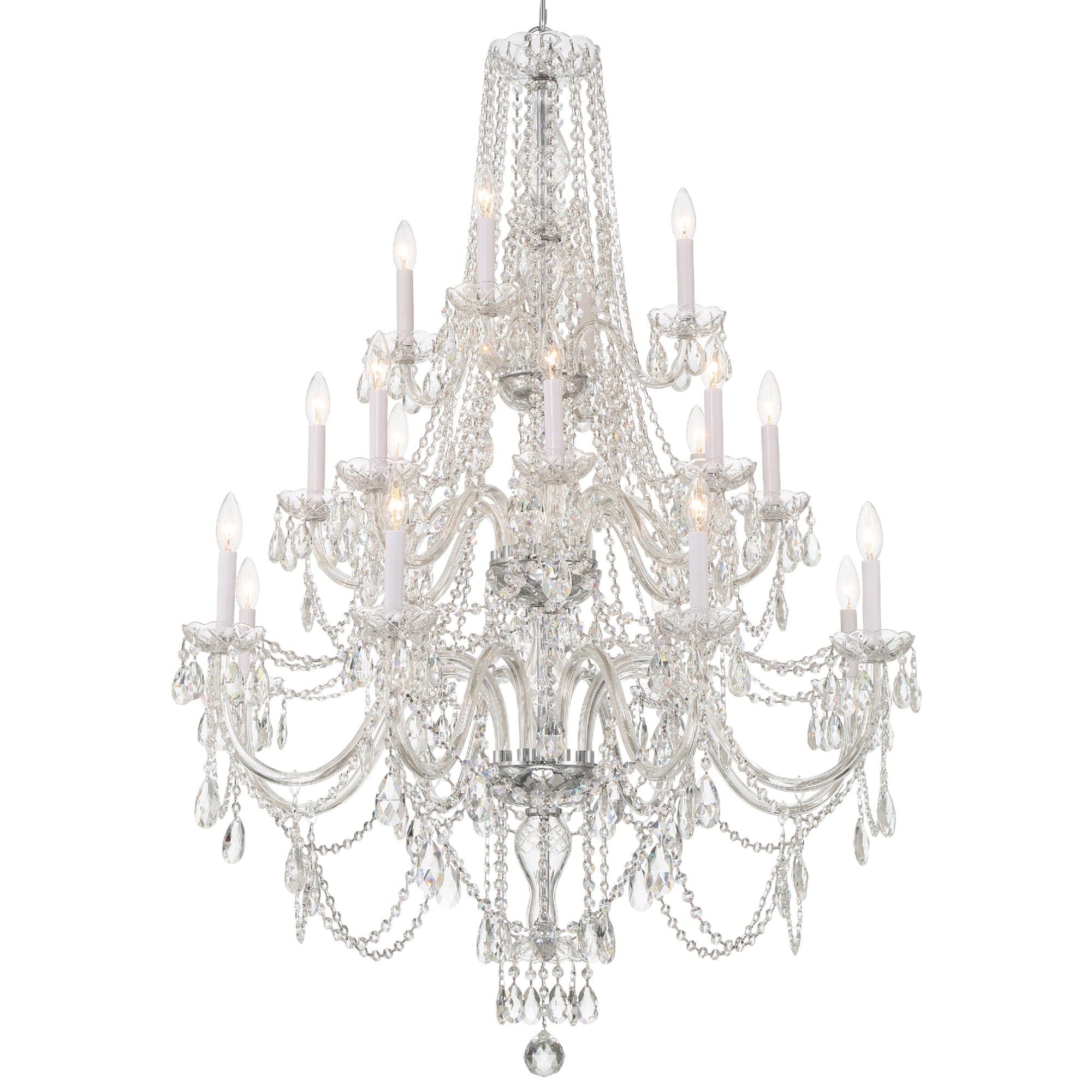 Traditional Crystal 38'' Chandelier