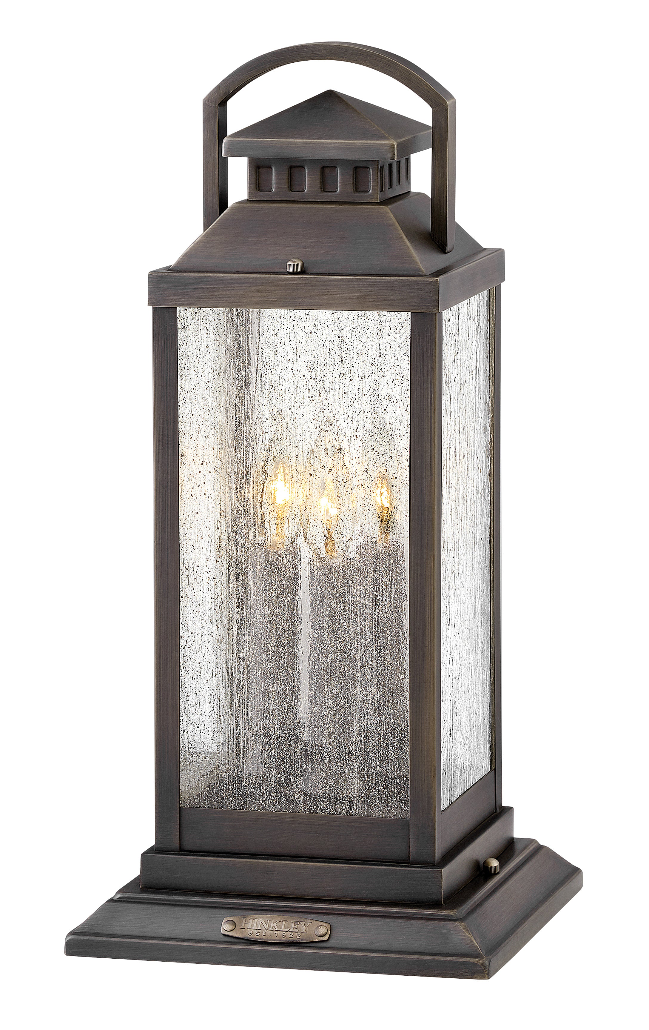 Revere Medium Pier Mount Lantern 12v