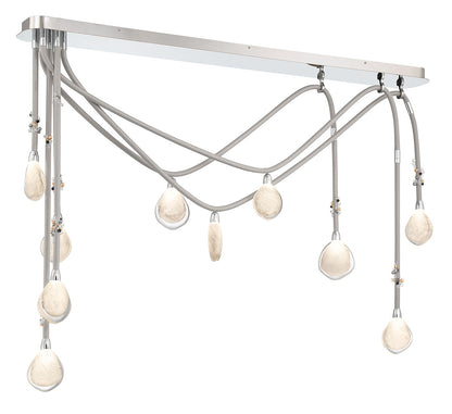 Bellissima 10 Light Linear Chandelier