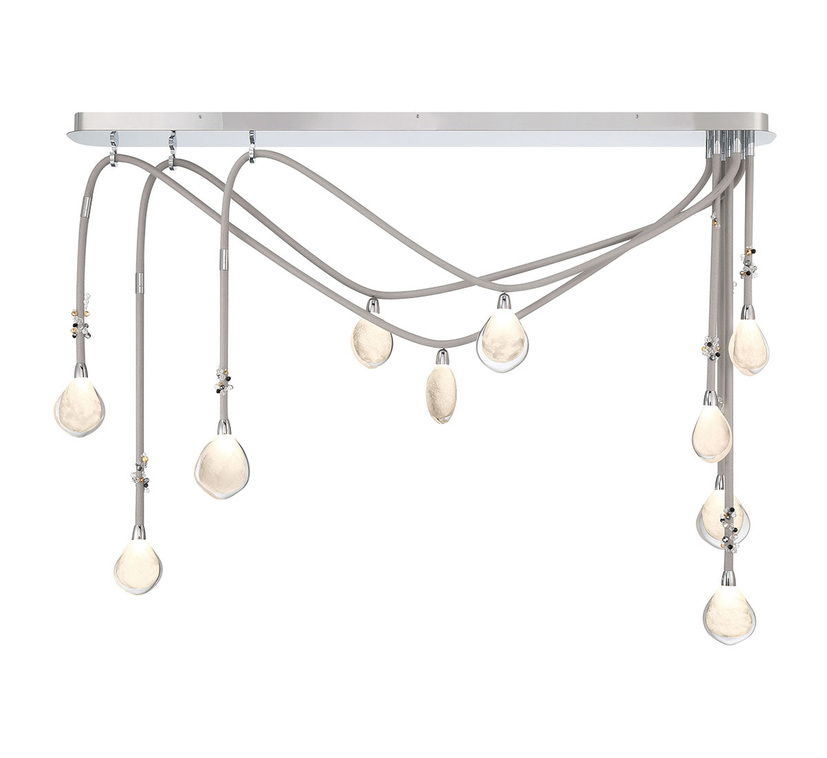 Bellissima 10 Light Linear Chandelier