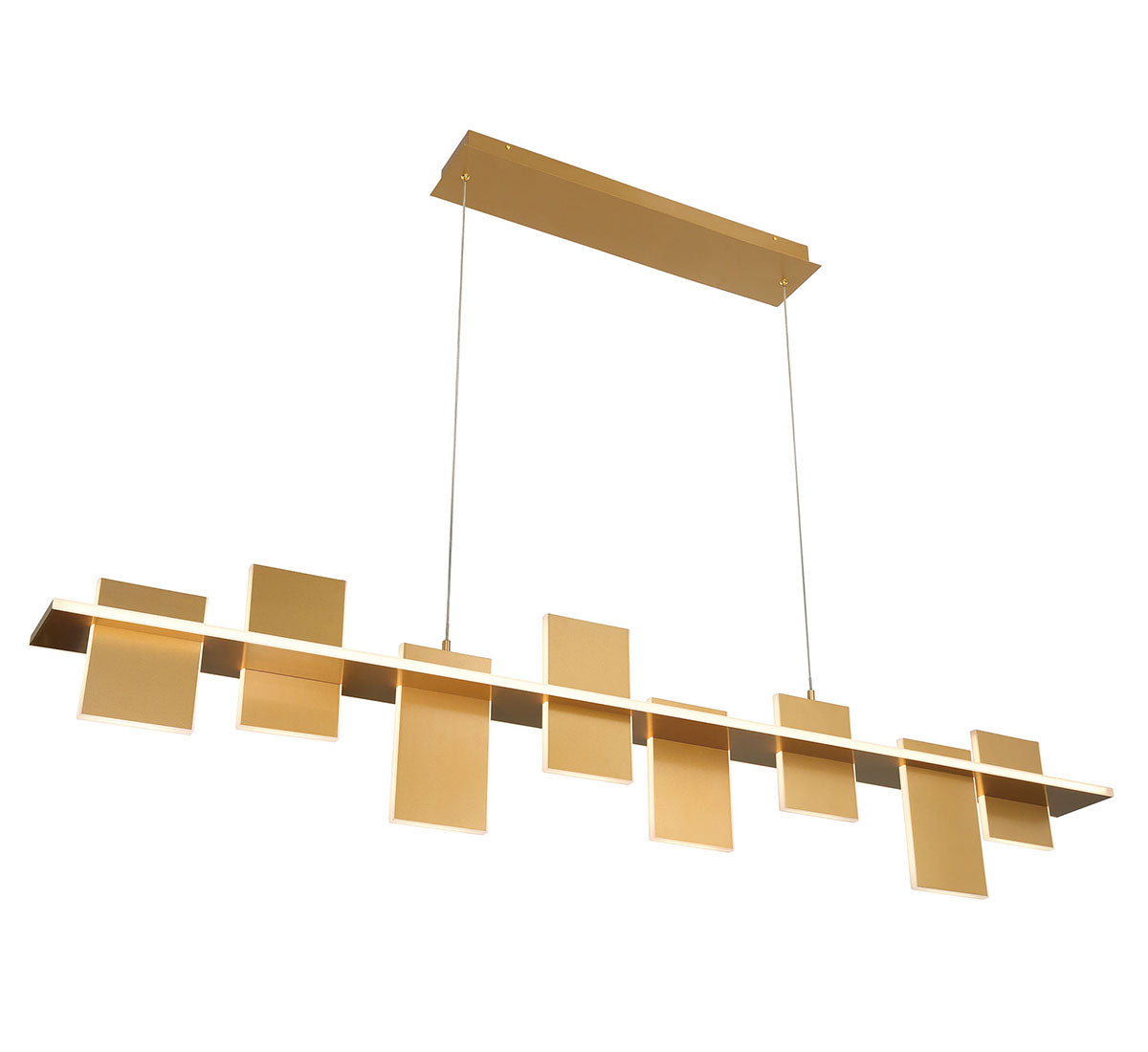 Affilato 8 Light Linear LED Chandelier