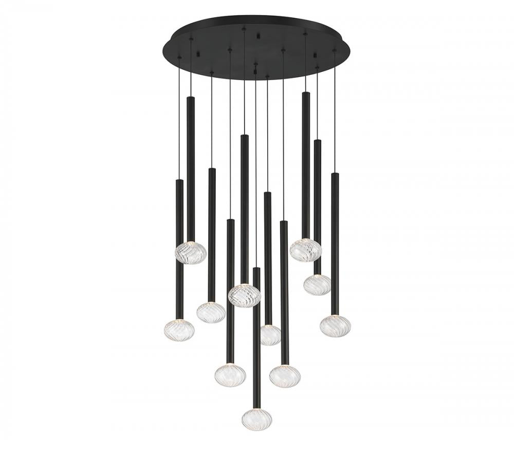 Soffio Round LED Chandelier