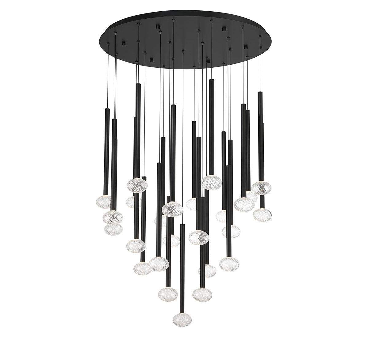 Soffio 25 Light Round LED Chandelier