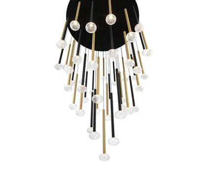 Soffio 25 Light Round LED Chandelier