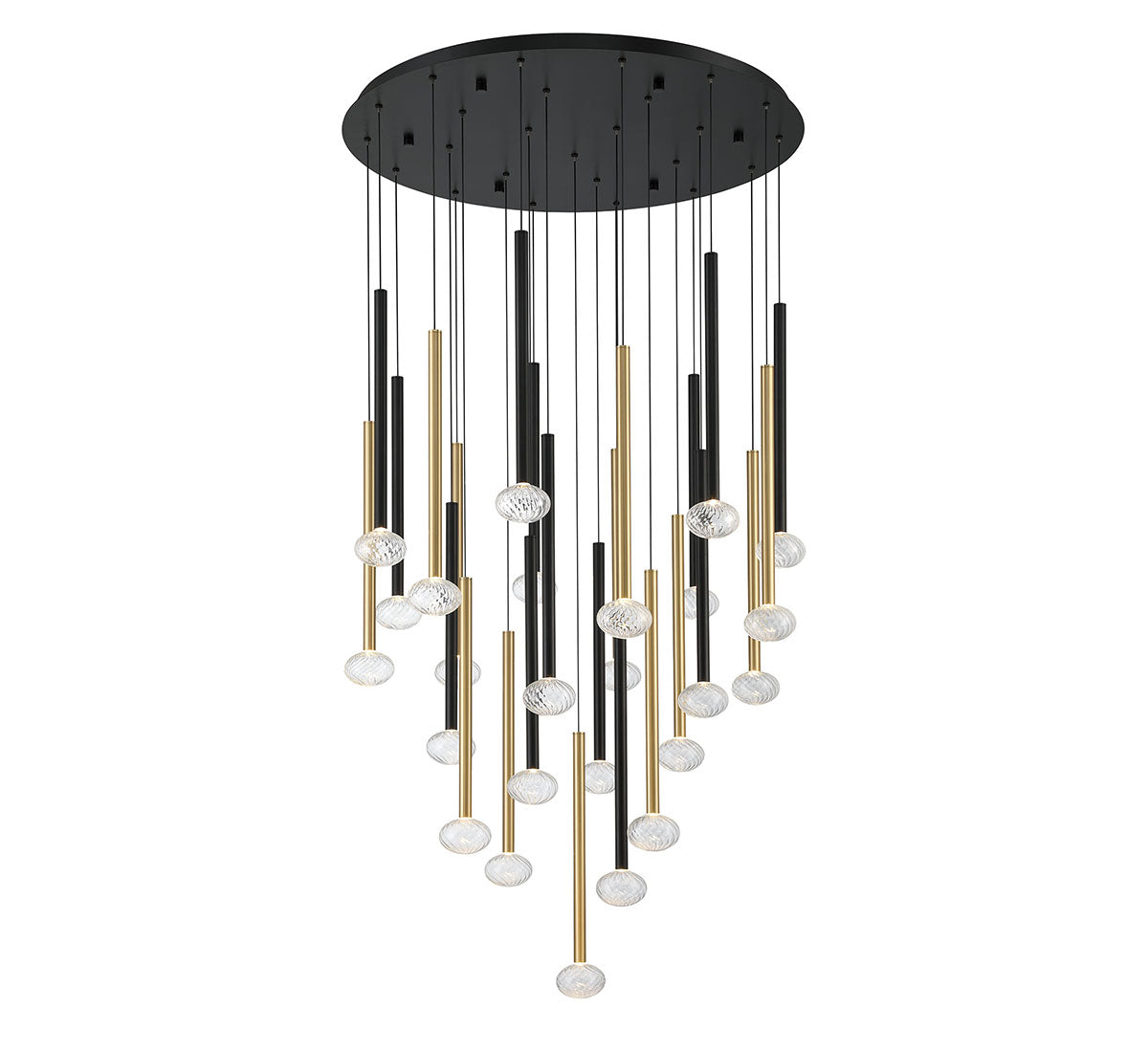 Soffio 25 Light Round LED Chandelier