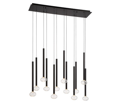 Soffio 12 Light Linear LED Chandelier