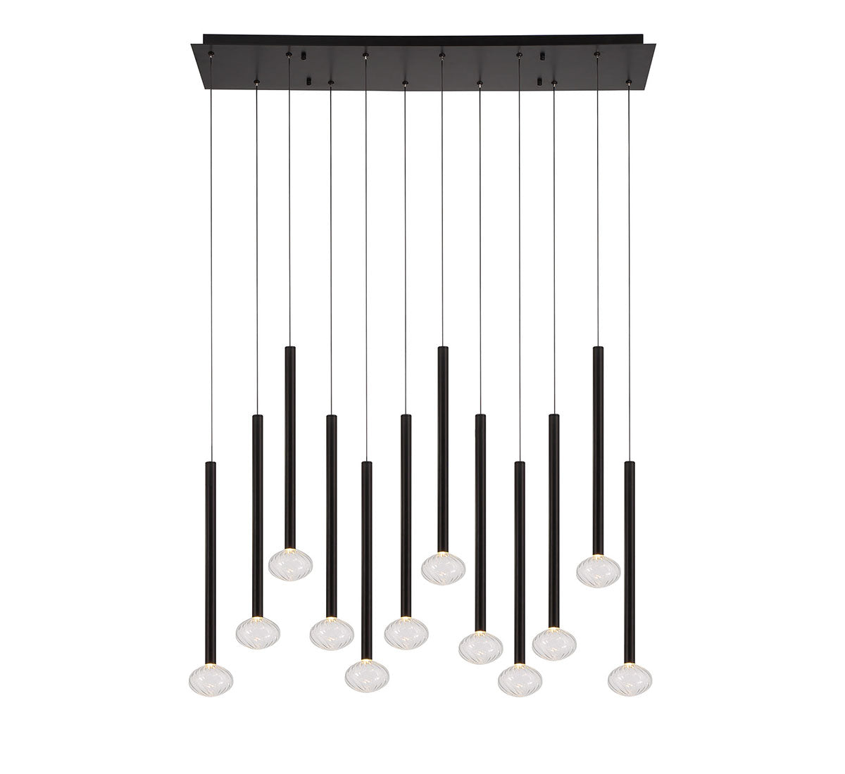 Soffio 12 Light Linear LED Chandelier