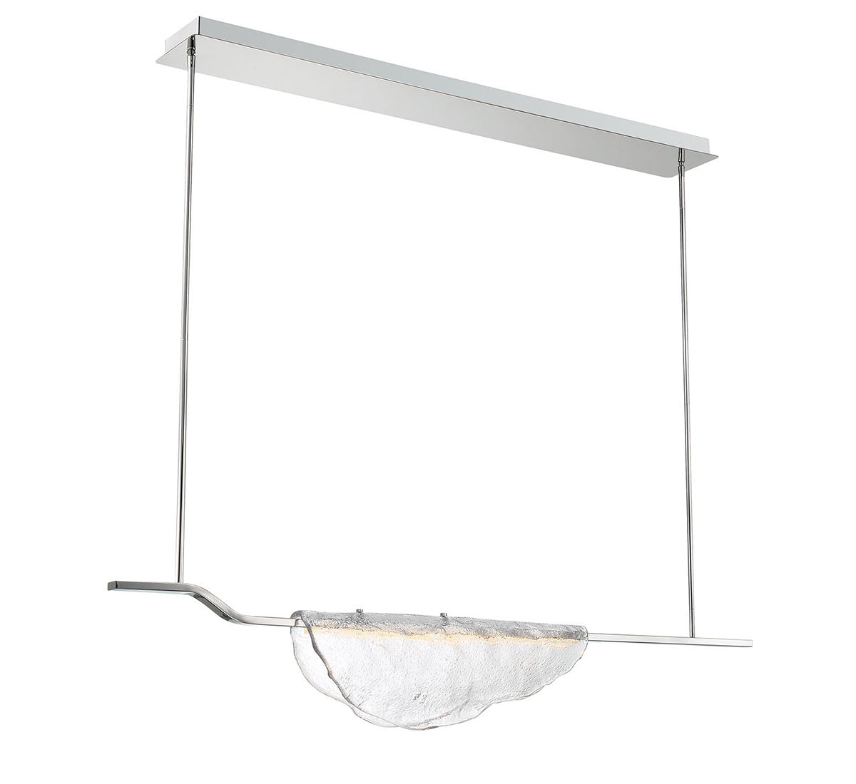 Savona 1 Light Linear LED Chandelier