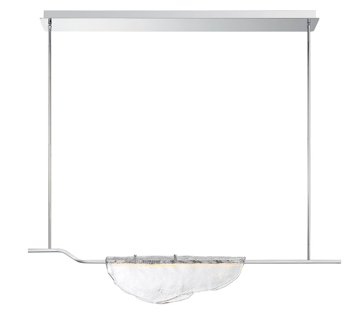 Savona 1 Light Linear LED Chandelier