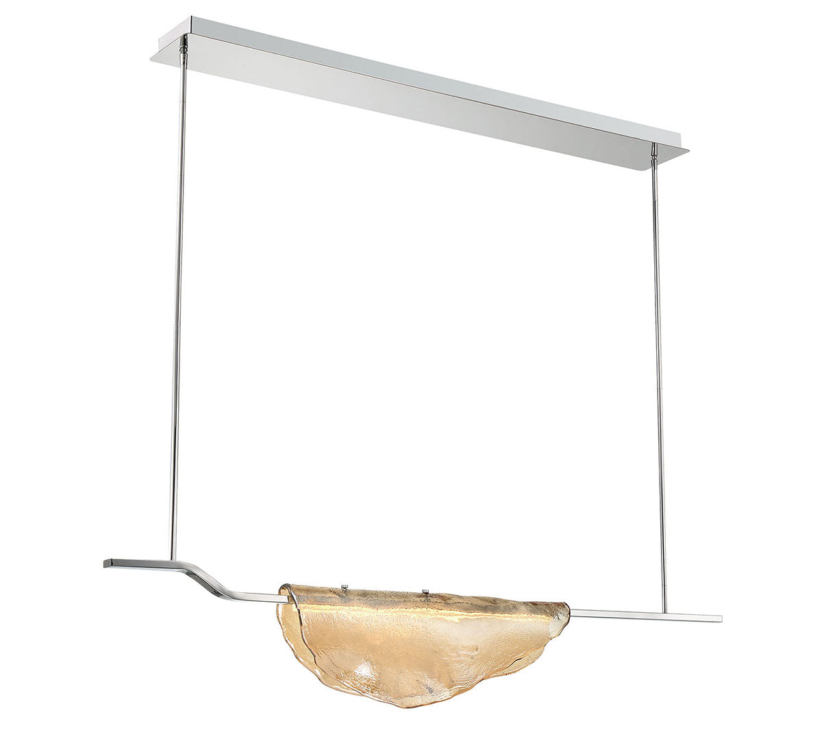 Savona 1 Light Linear LED Chandelier