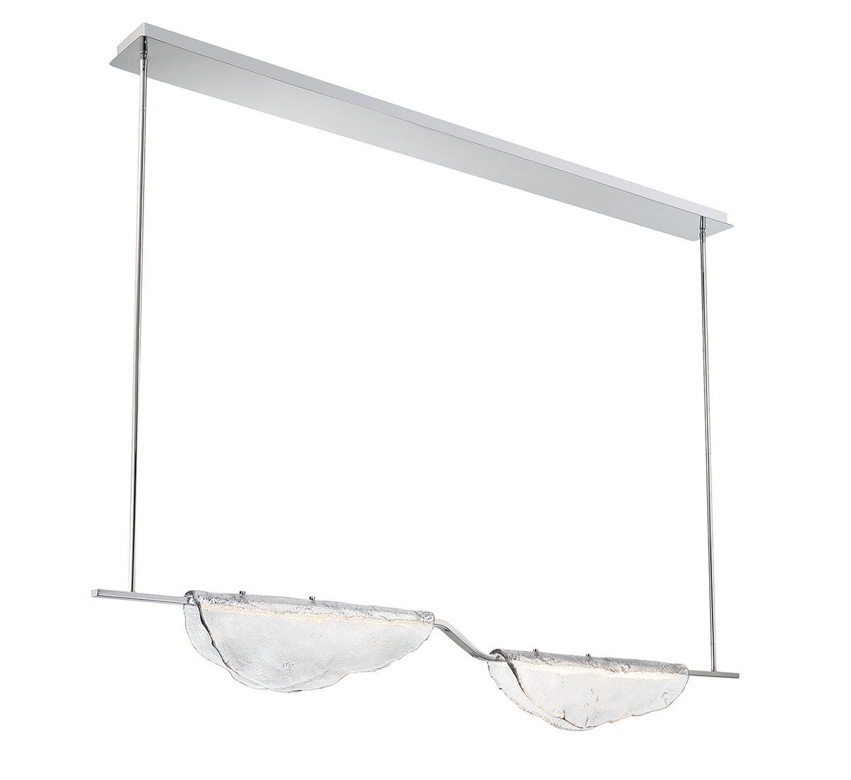 Savona 2 Light Linear LED Chandelier