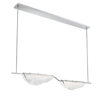 Savona 2 Light Linear LED Chandelier