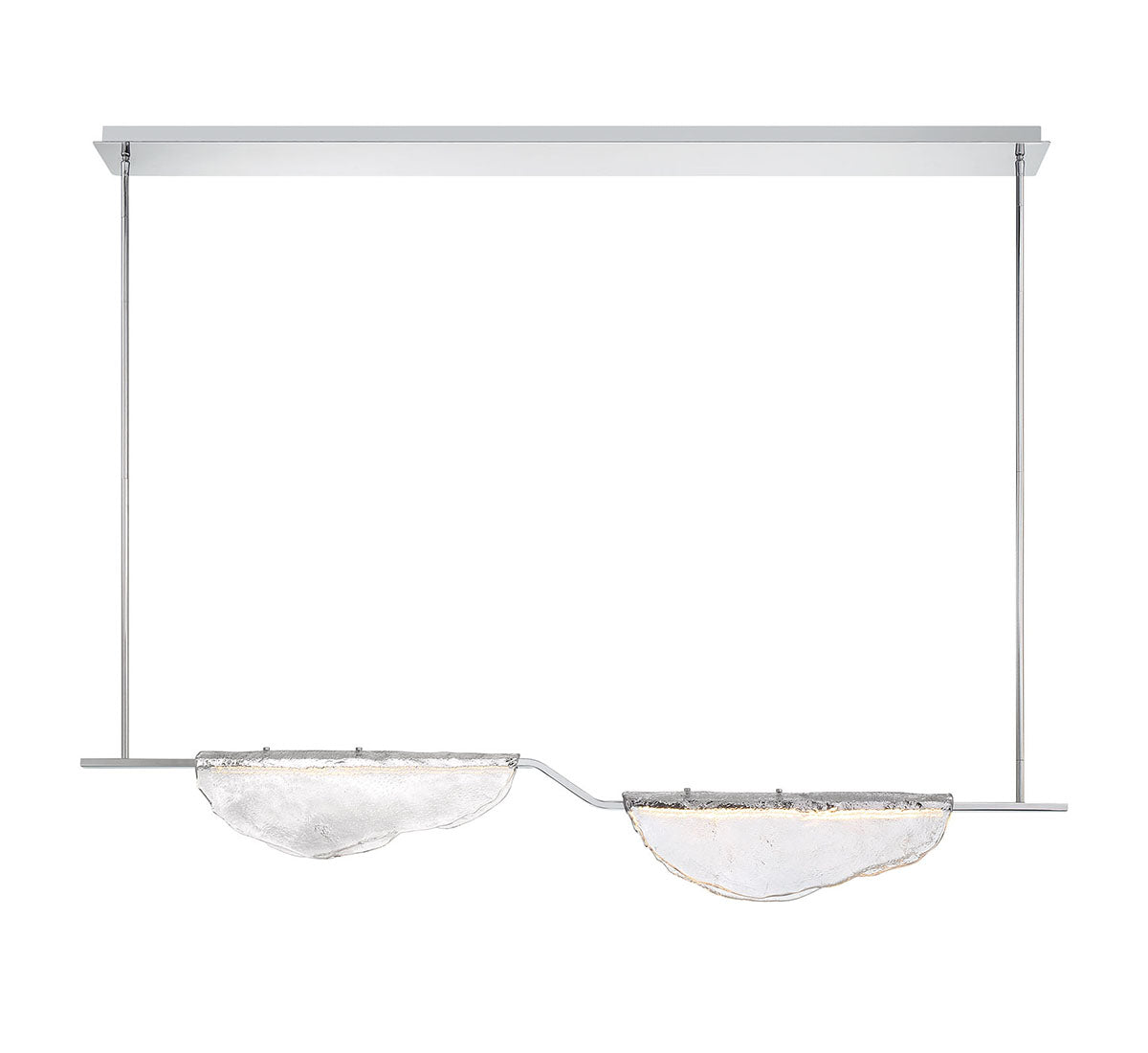 Savona 2 Light Linear LED Chandelier