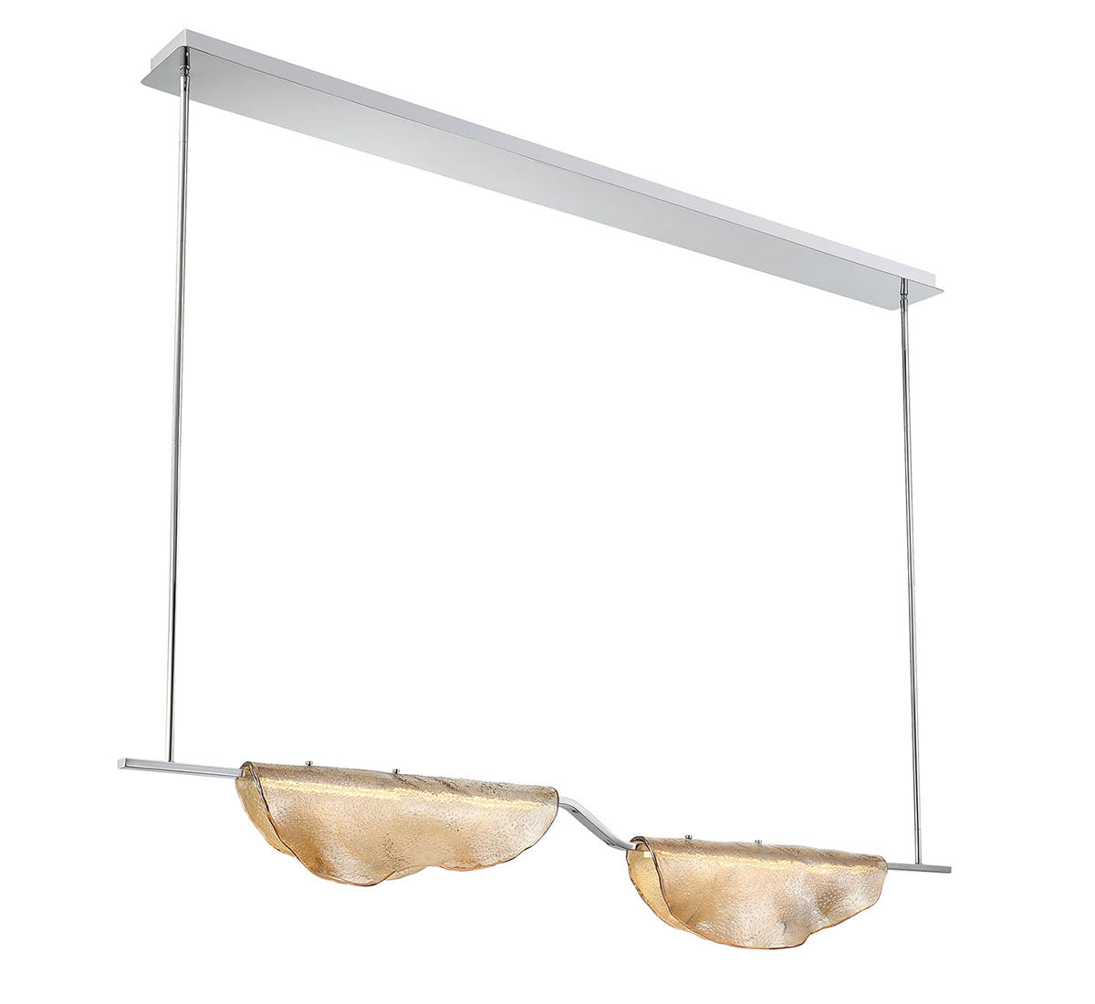 Savona 2 Light Linear LED Chandelier