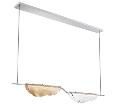 Savona 2 Light Linear LED Chandelier