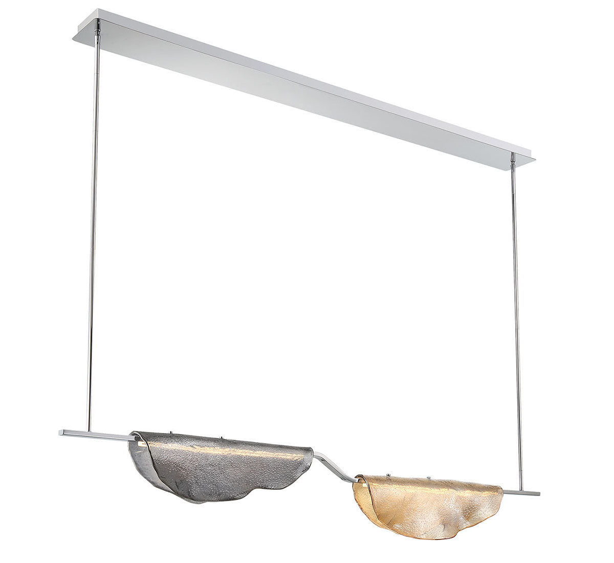 Savona 2 Light Linear LED Chandelier