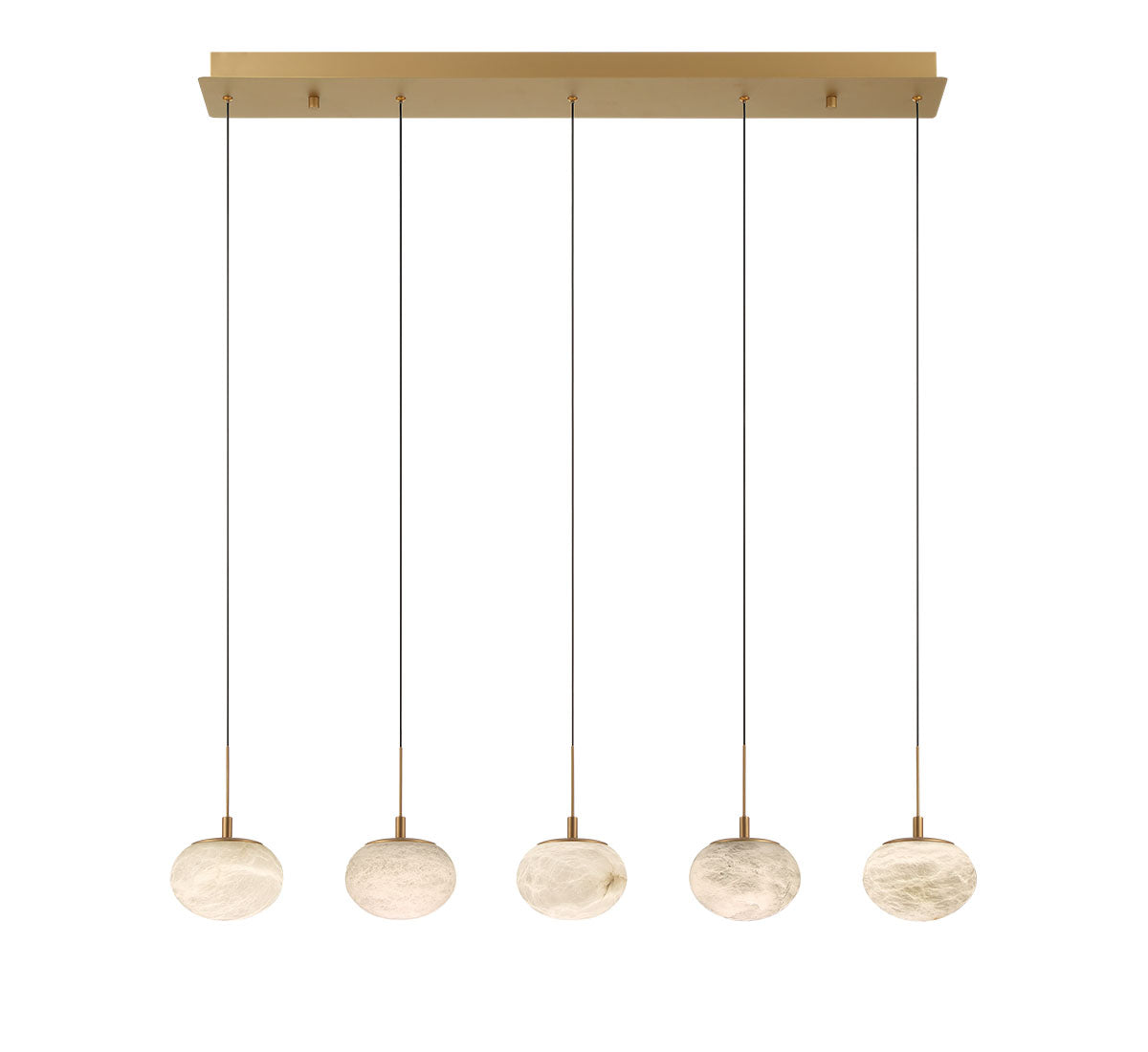 Calcolo 5 Light Linear LED Chandelier