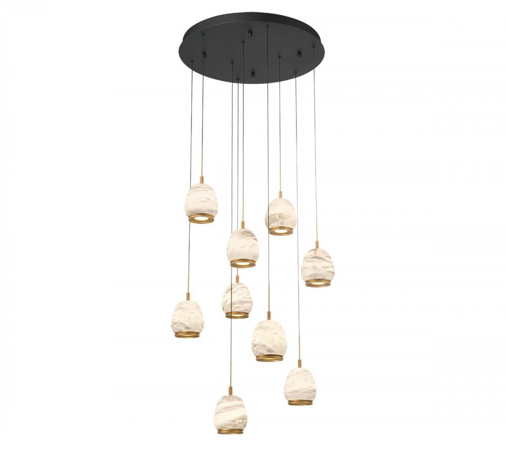 Lucidata Round LED Chandelier