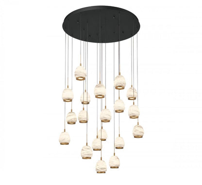 Lucidata Round LED Chandelier