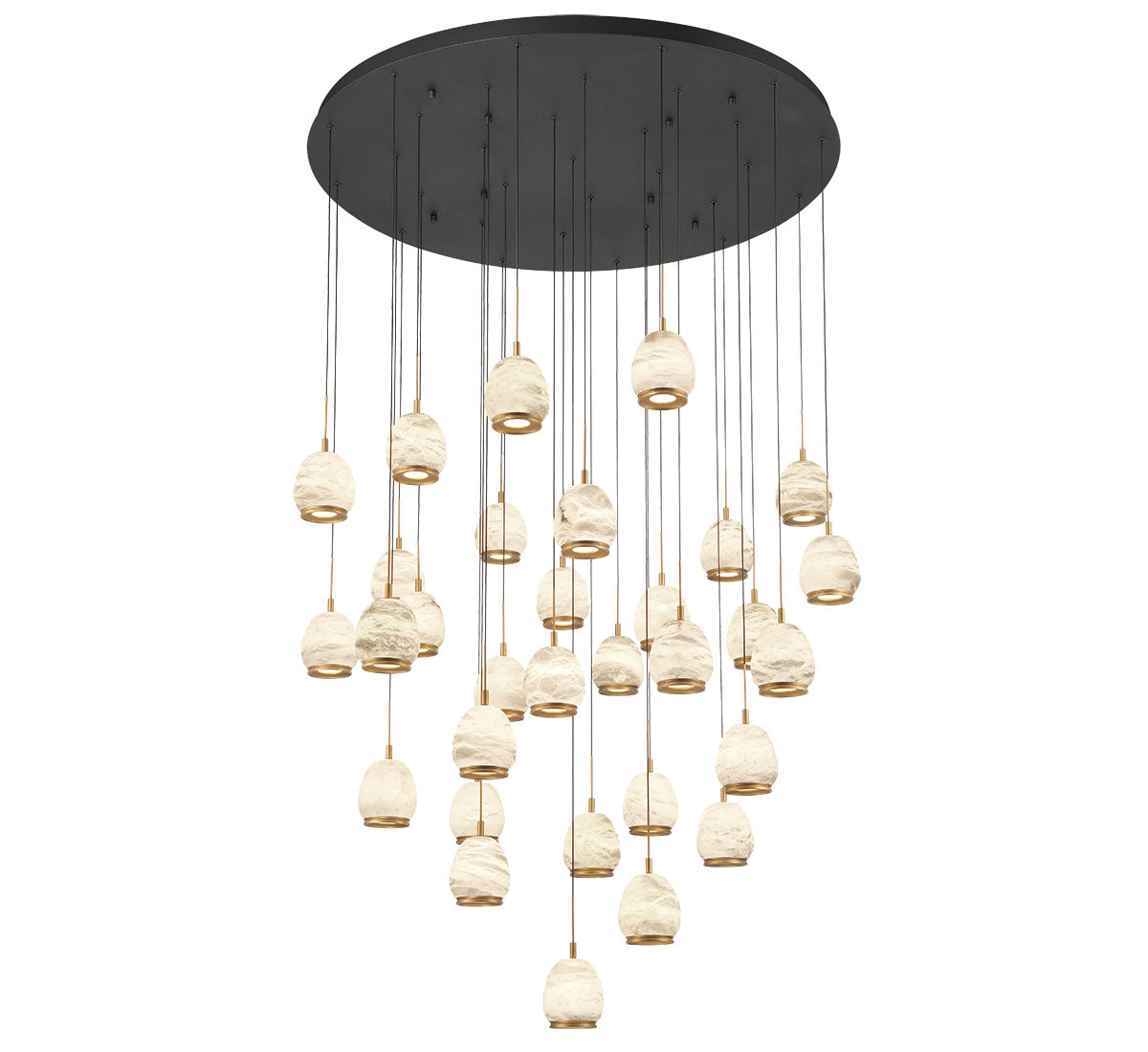 Lucidata 31 Light LED Grand Chandelier