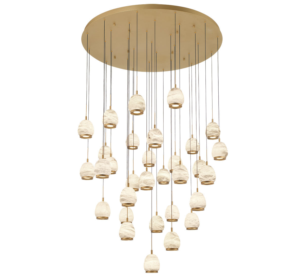 Lucidata 31 Light LED Grand Chandelier