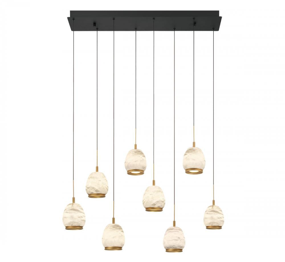 Lucidata Rectangular LED Chandelier