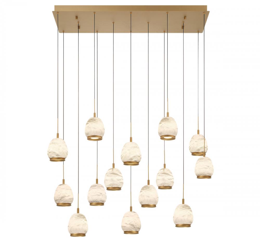 Lucidata Rectangular LED Chandelier
