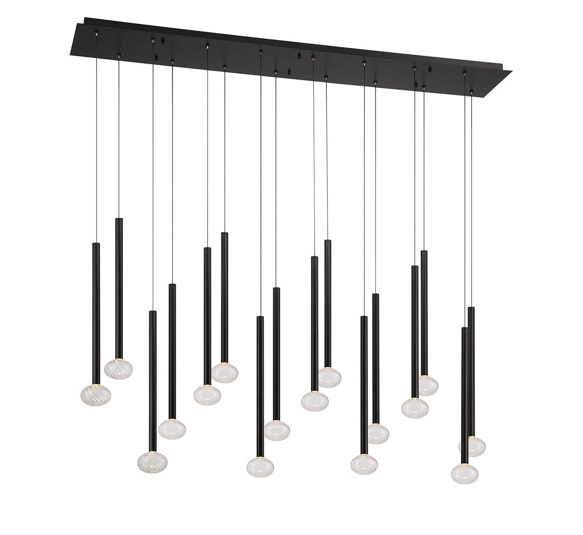 Soffio 16 Light Linear LED Chandelier