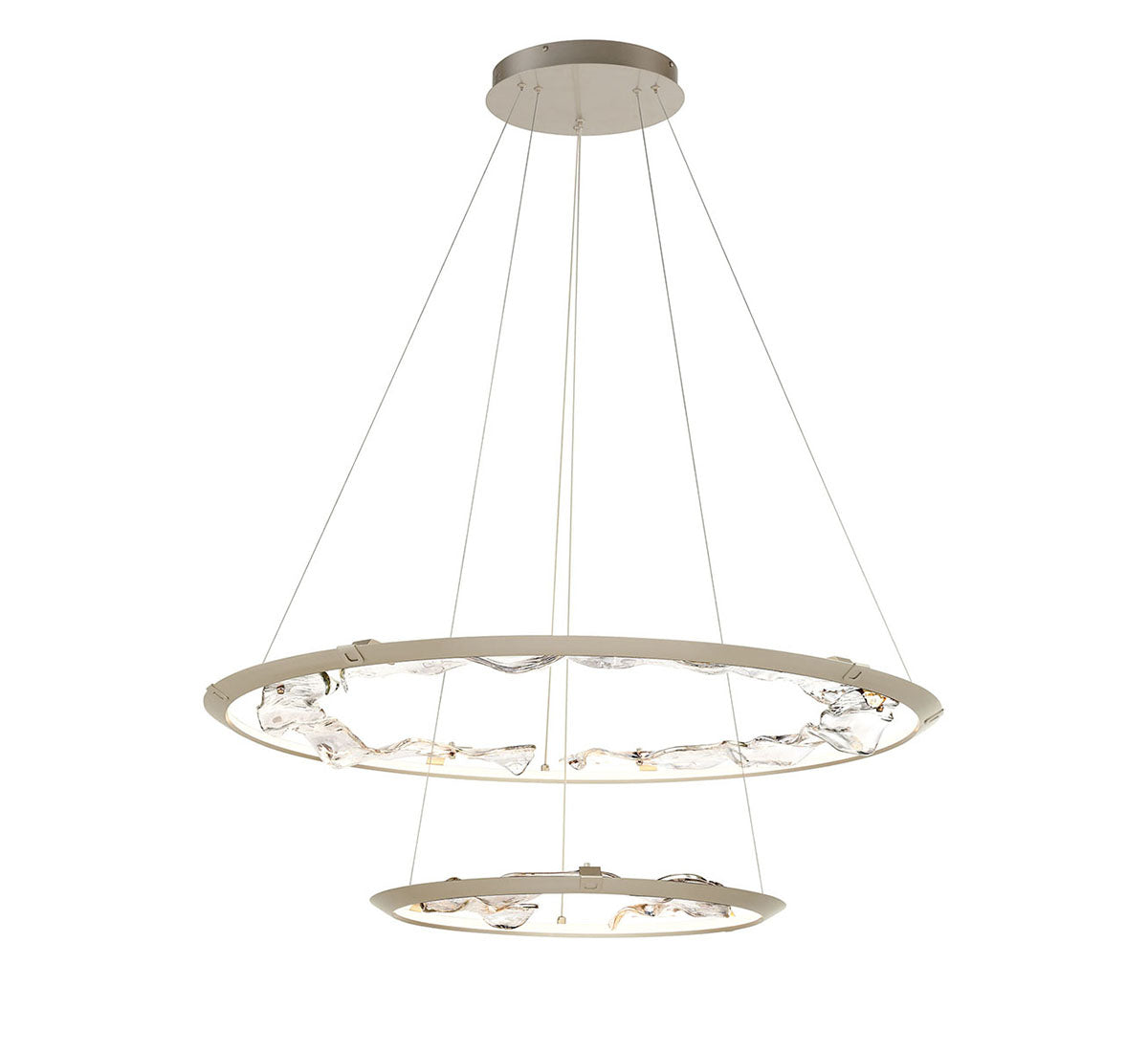 Nettuno 2 Tier LED Chandelier