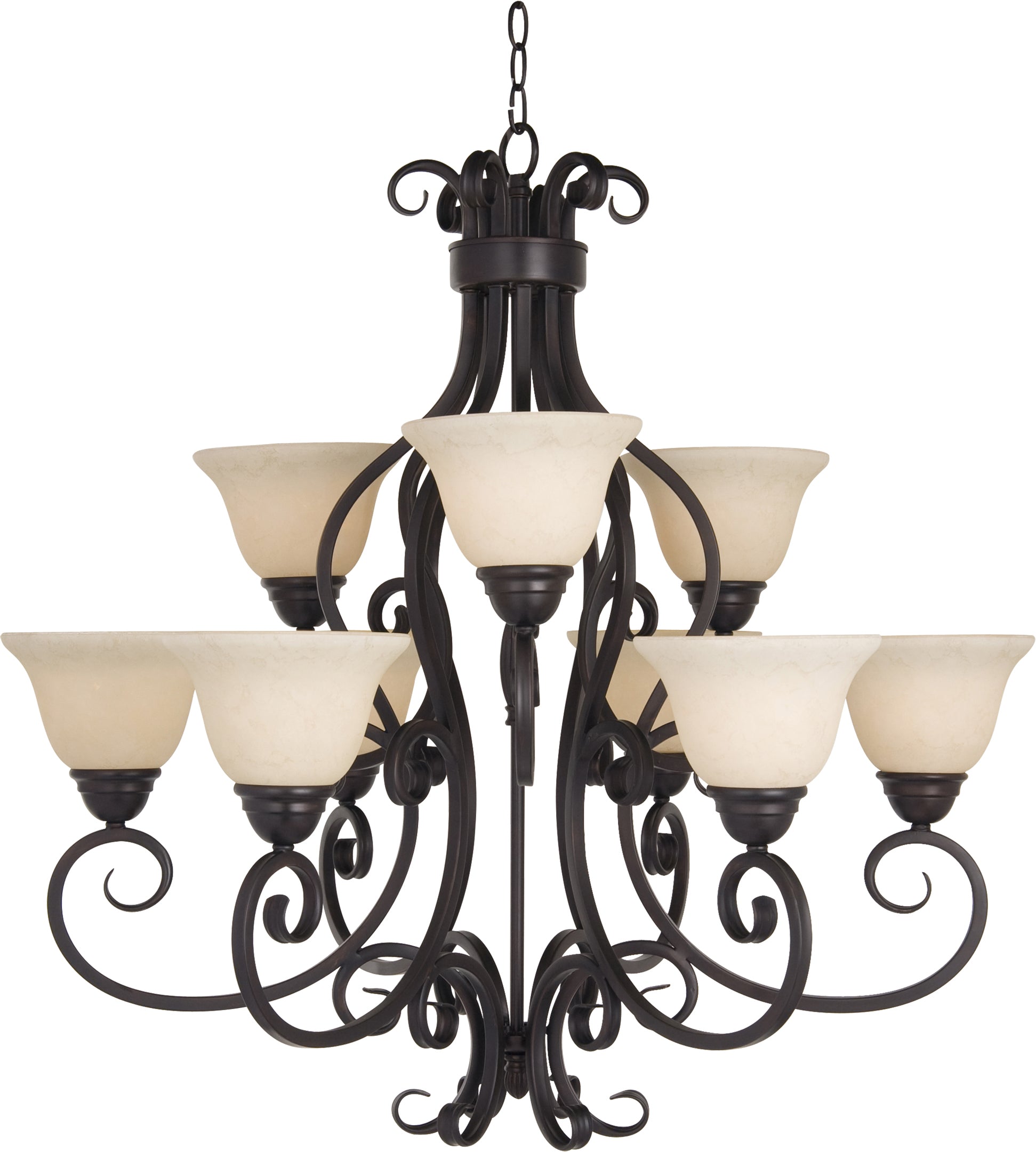 Manor Multi Tier Chandelier