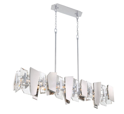 Castellana 6 Light Linear Chandelier