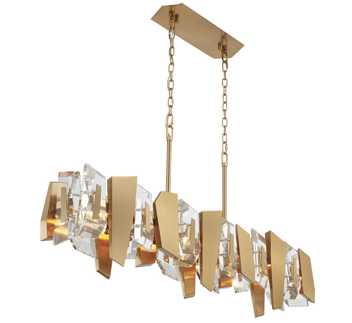 Castellana 6 Light Linear Chandelier