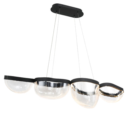 Aveah 4 Light Linear LED Chandelier