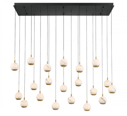 Baveno Rectangular LED Chandelier