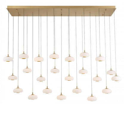 Adelfia Rectangular LED Chandelier