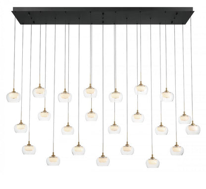 Manarola Rectangular LED Chandelier