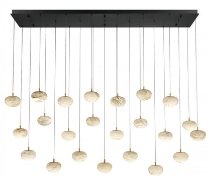 Calcolo Rectangular LED Chandelier