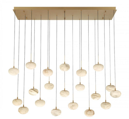 Calcolo Rectangular LED Chandelier
