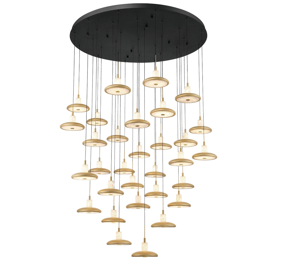 Mantova 31 Light Round LED Chandelier