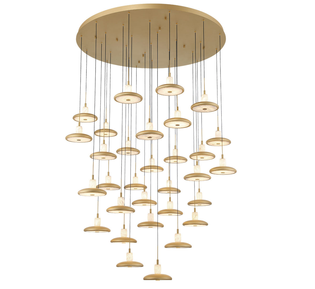 Mantova 31 Light Round LED Chandelier