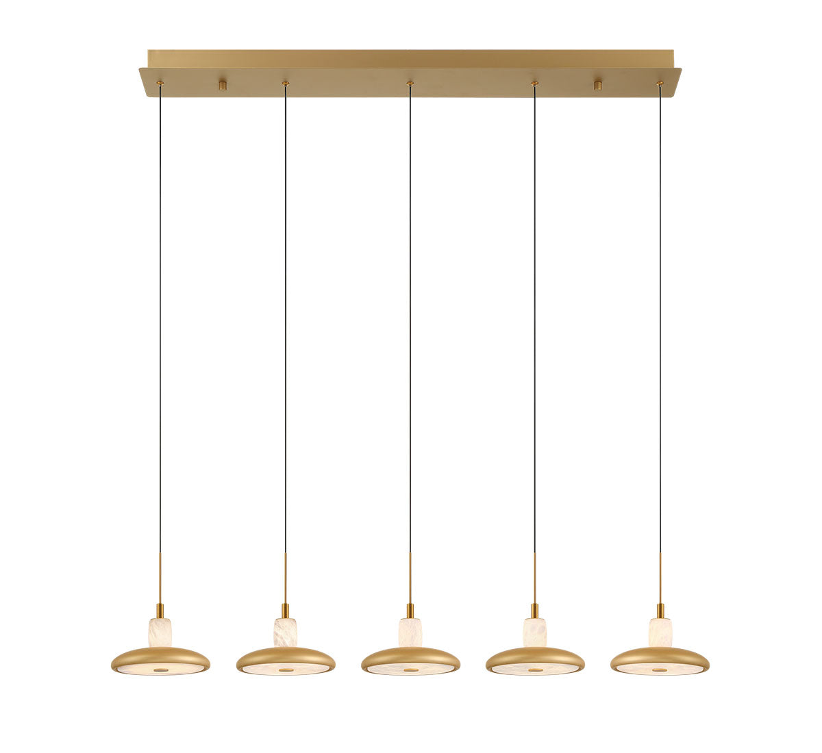 Mantova 5 Light Linear LED Chandelier