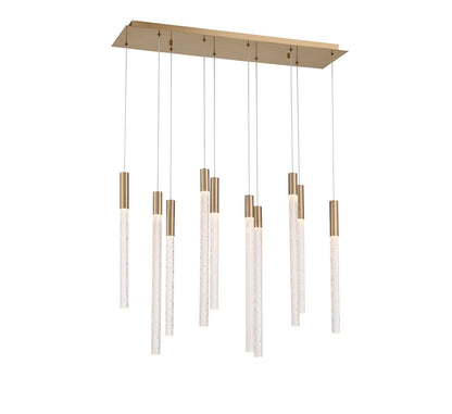 Gravina 10 Light Rectangular LED Chandelier