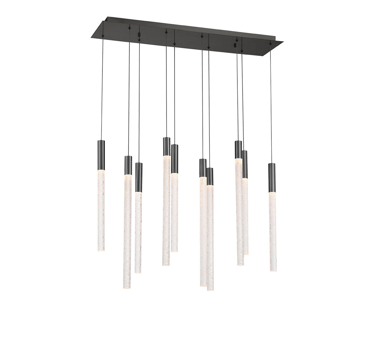 Gravina 10 Light Rectangular LED Chandelier