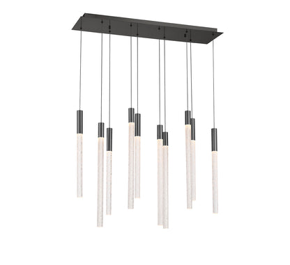 Gravina 10 Light Rectangular LED Chandelier