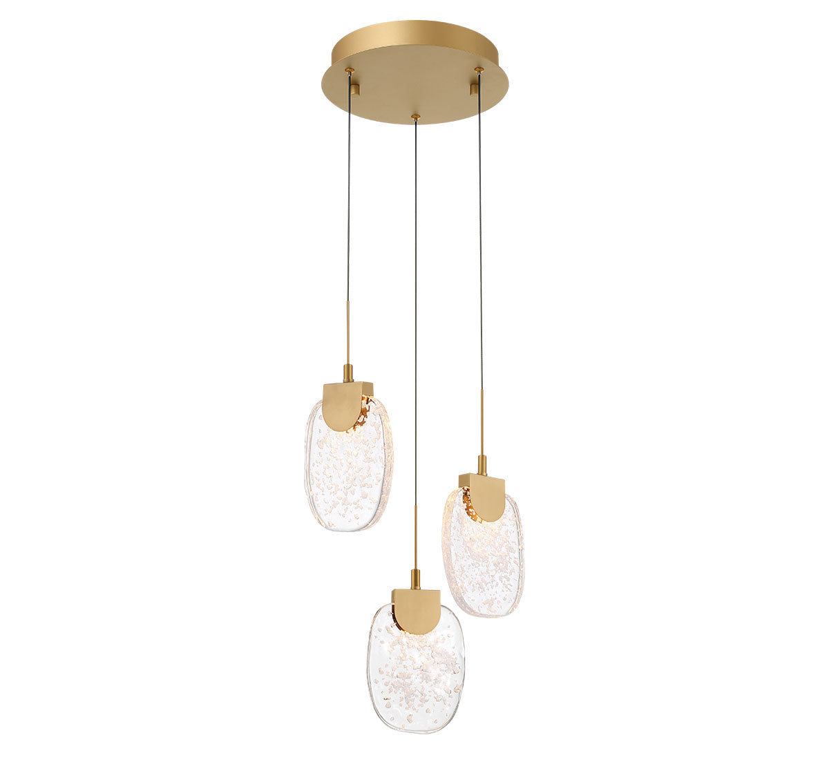 Castelo 3 Light LED Pendant